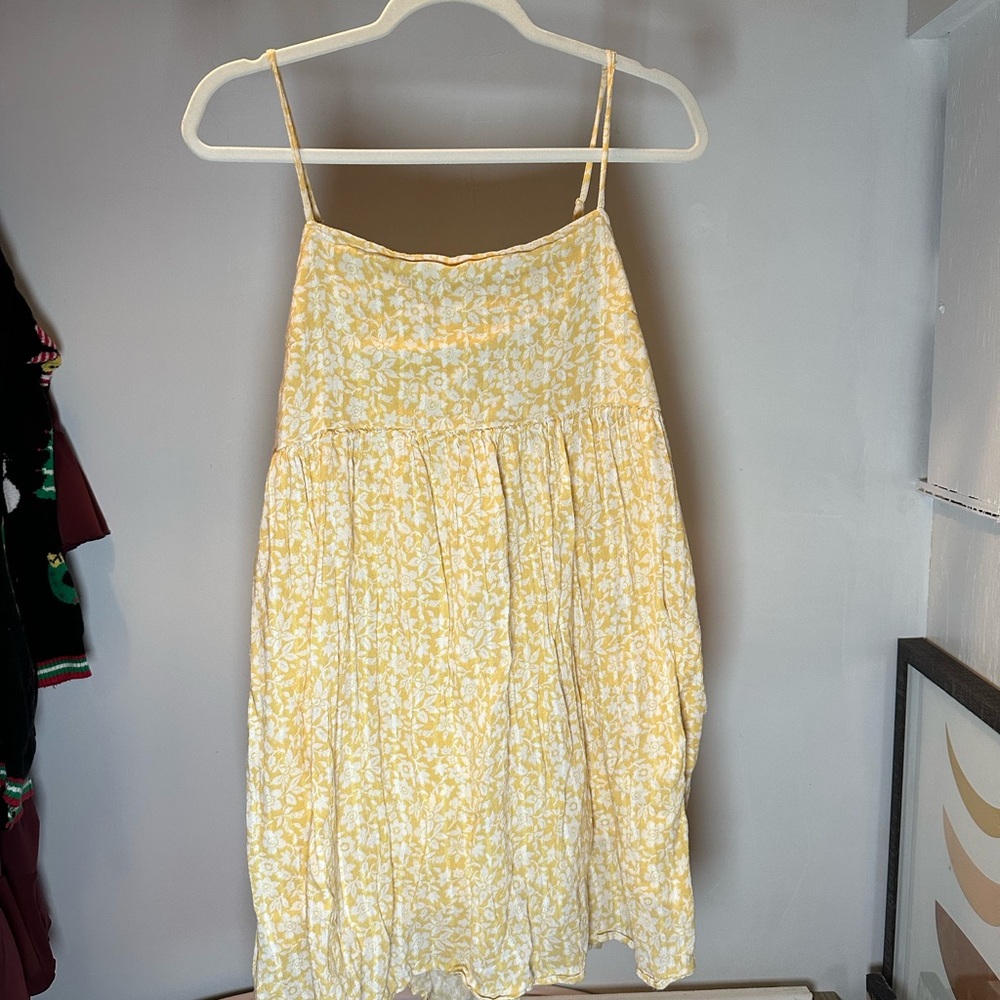American Eagle Outfitters Yellow Dress